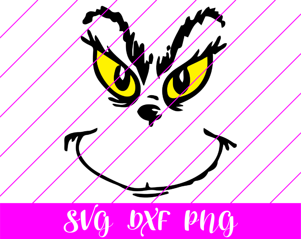 Grinch Face Svg Free Christmas Svg Grinch Svg File In - vrogue.co